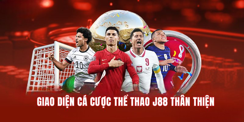 Giao diện cá cược thể thao J88 đẹp mắt và cực kỳ thân thiện