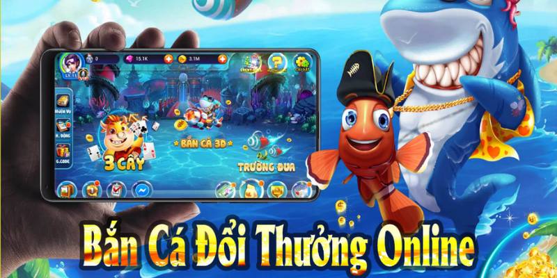 Giao diện game bắn cá đổi thưởng